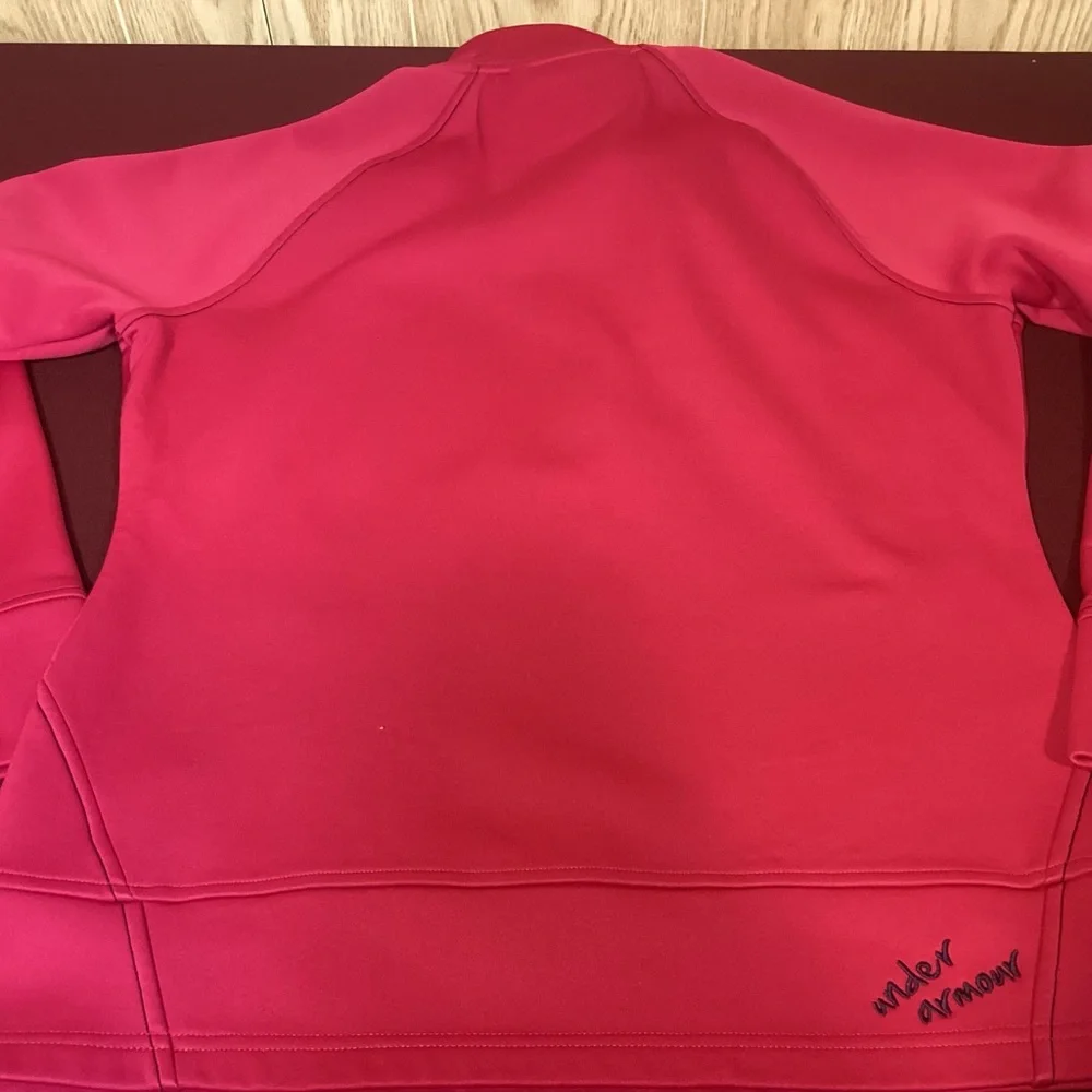 Under Armour semi fitted womens 1/4 zip pullover size large - Picture 13 of 14